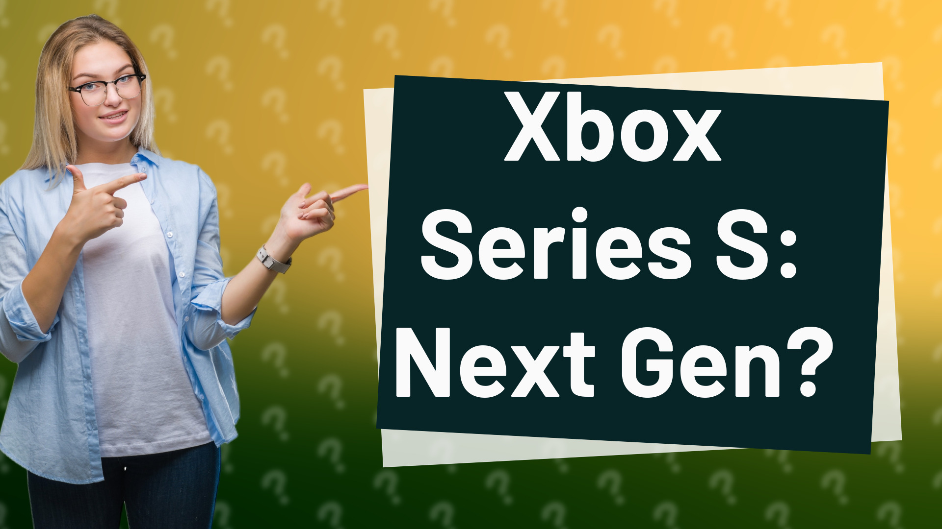 Xbox Series S: Next Gen?
