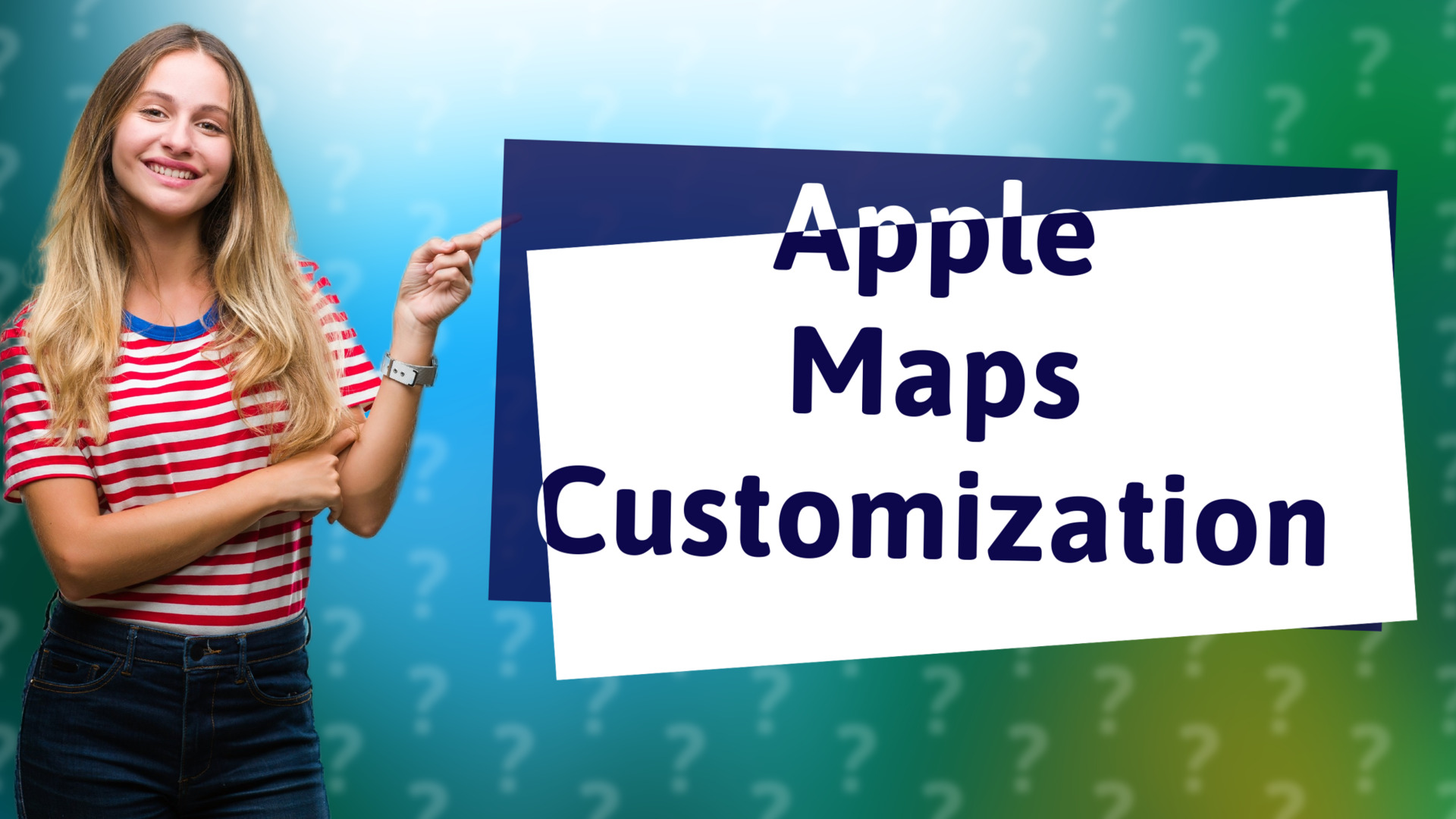 Apple Maps Customization