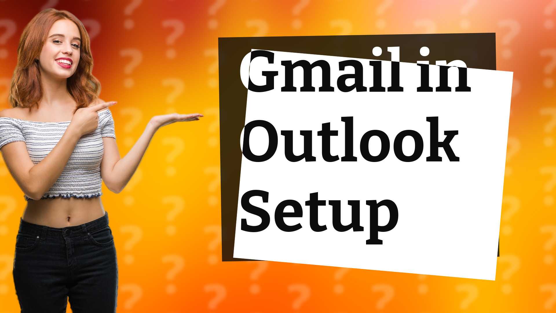 Gmail in Outlook Setup