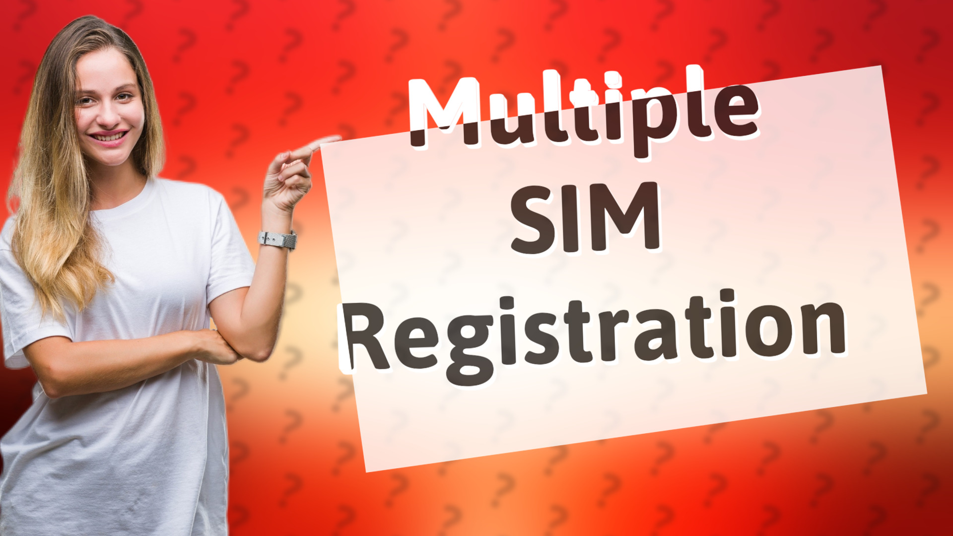 Multiple SIM Registration