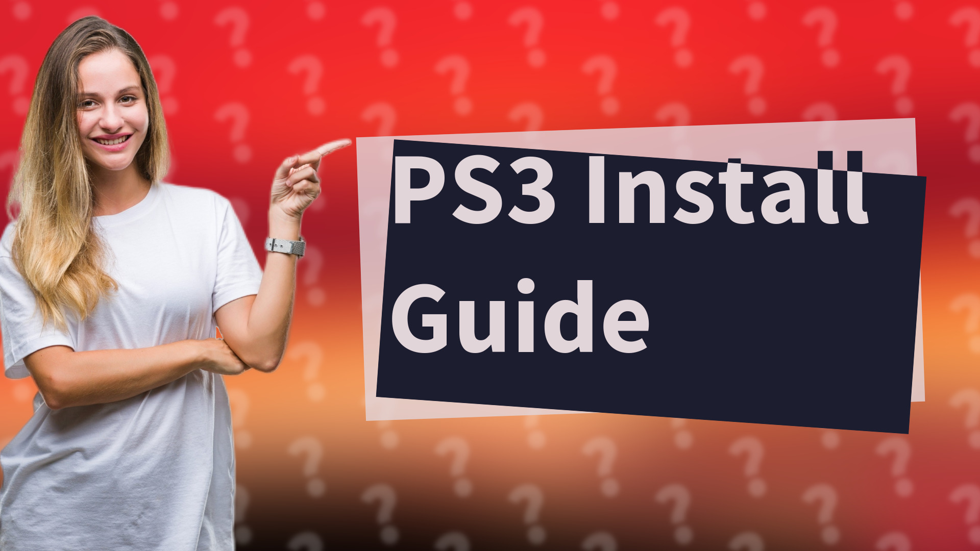 PS3 Install Guide