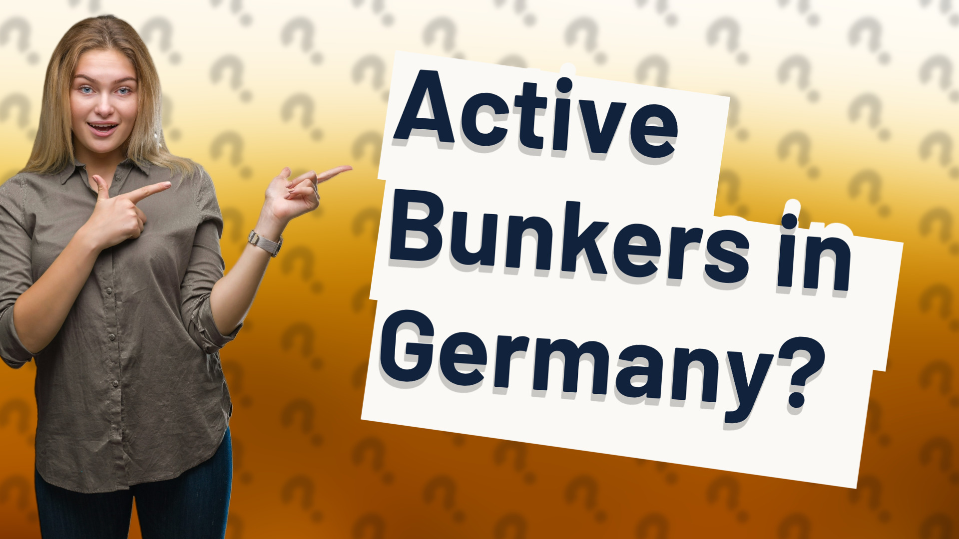 Active Bunkers in Germany?