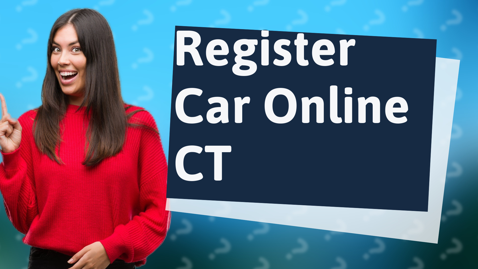 Register Car Online CT