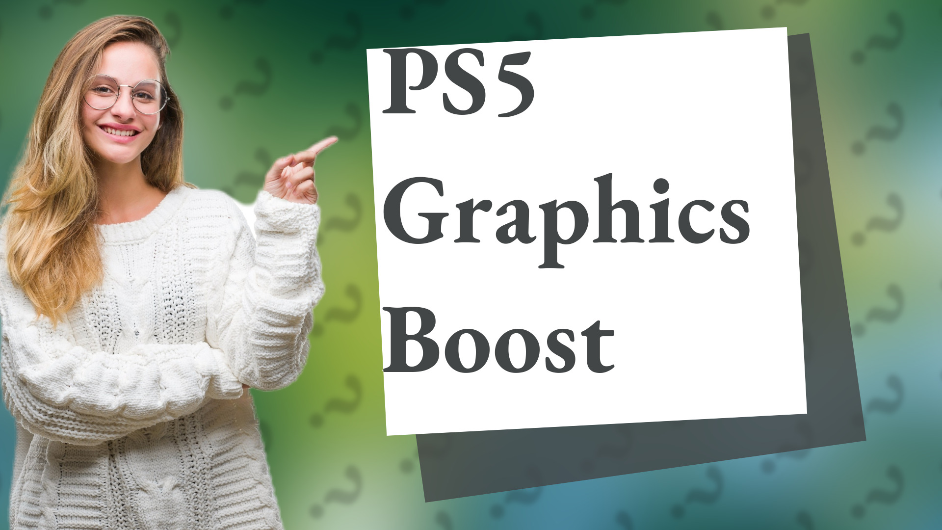 PS5 Graphics Boost