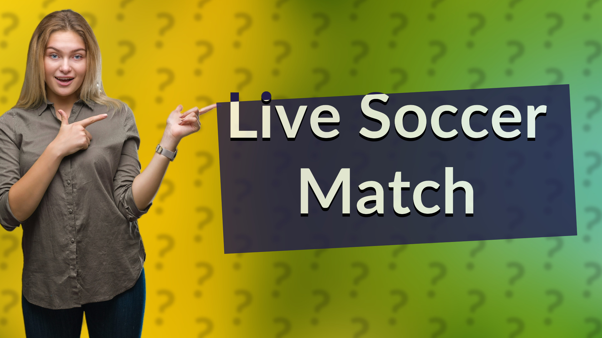 Live Soccer Match