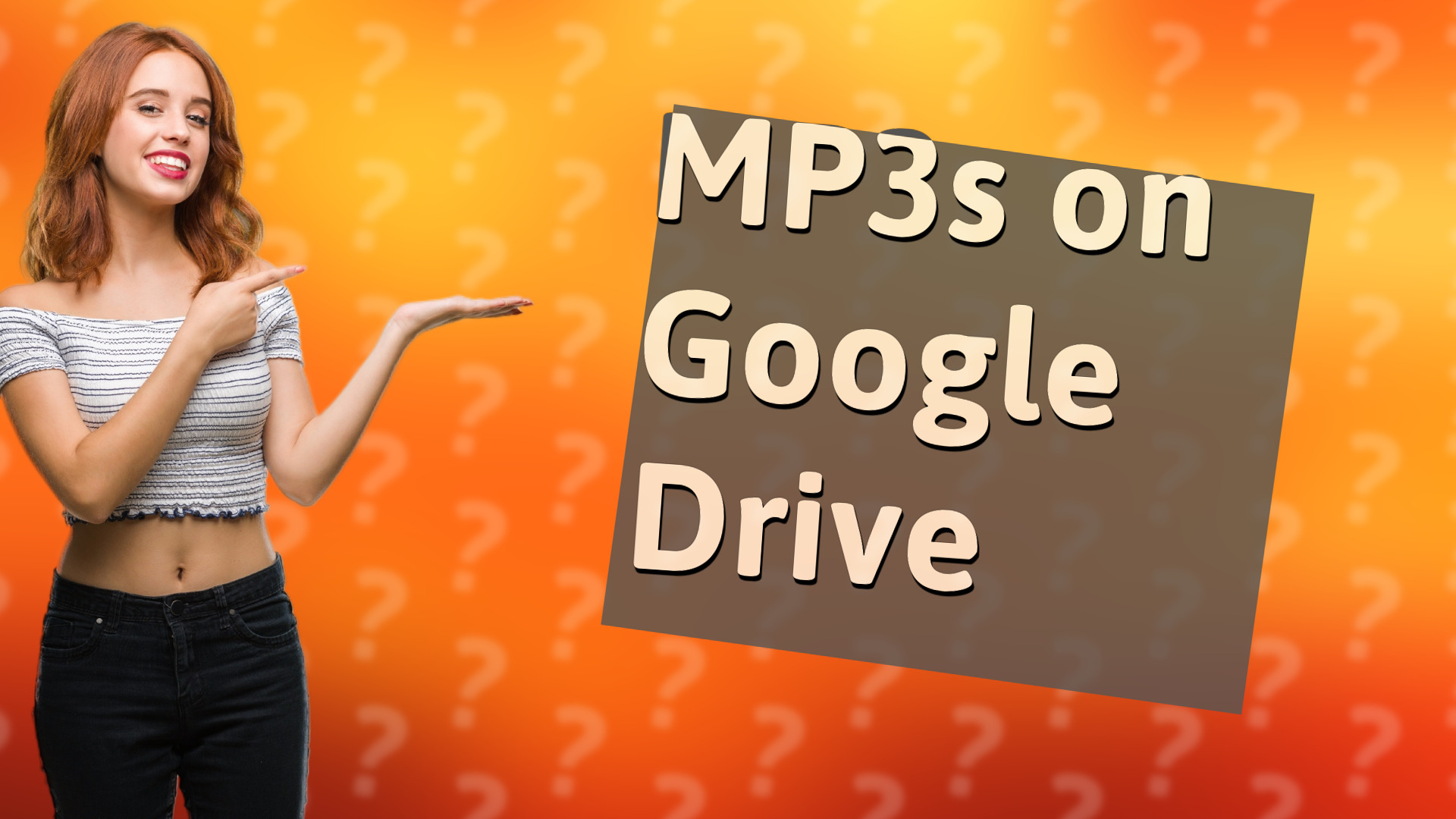 MP3s on Google Drive