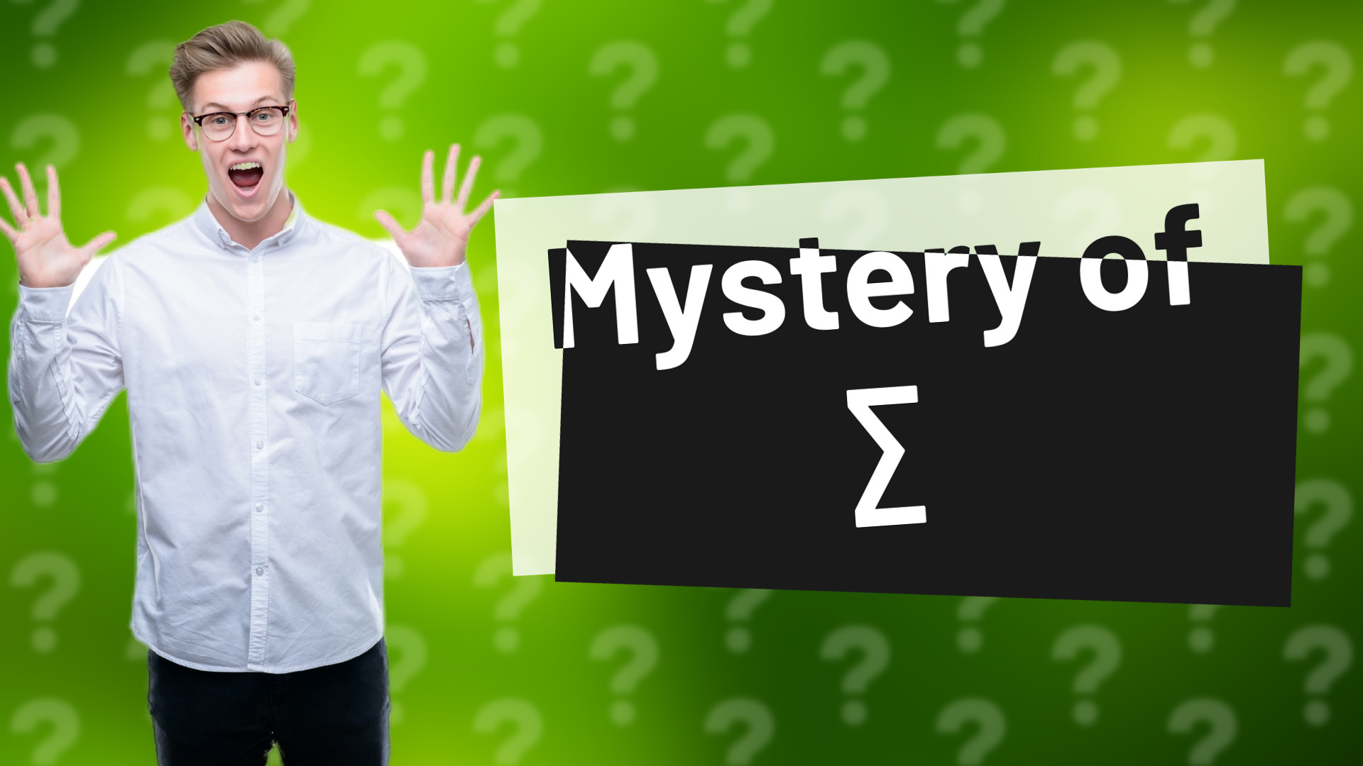 Mystery of ∑