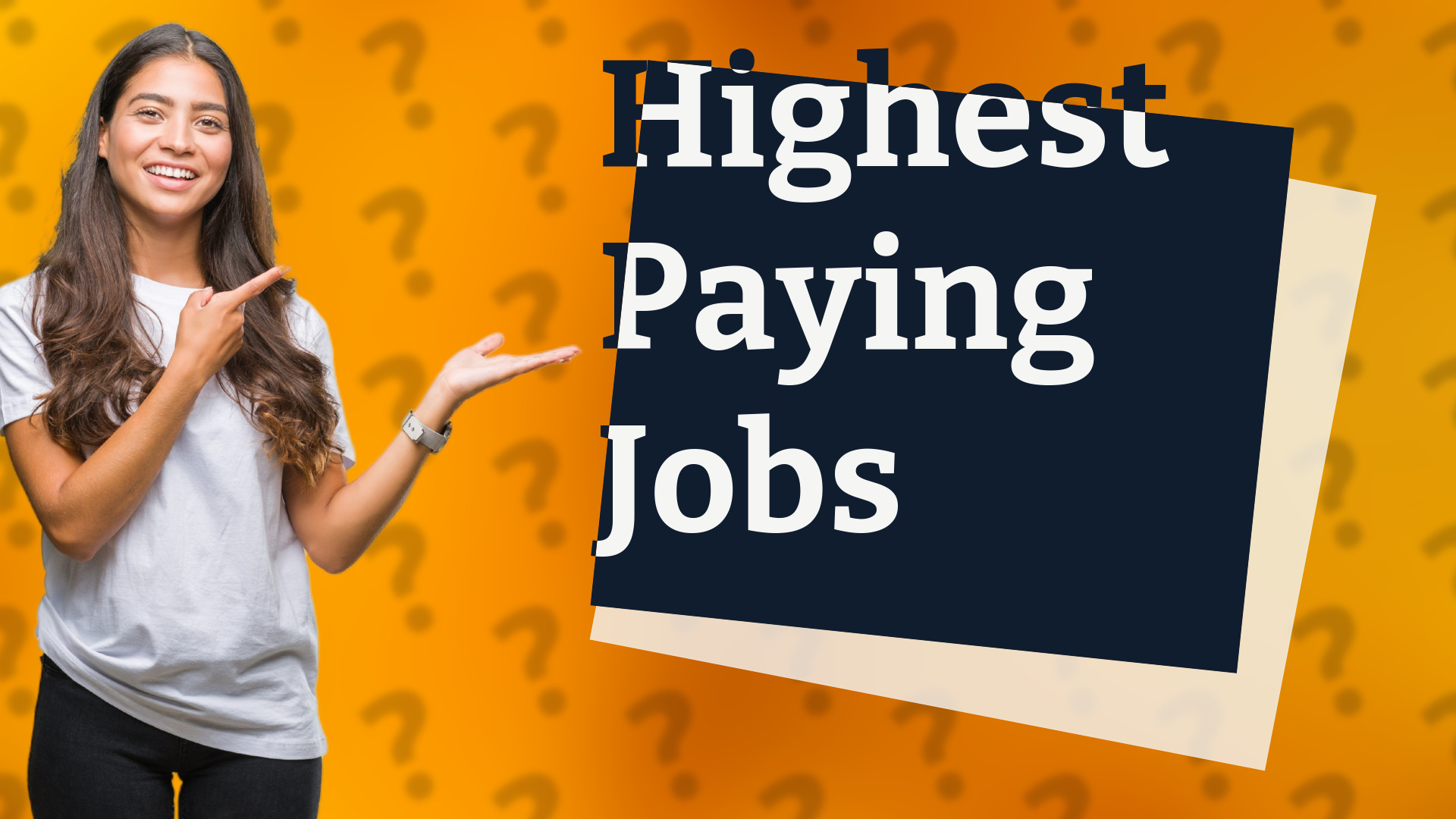 Highest Paying Jobs