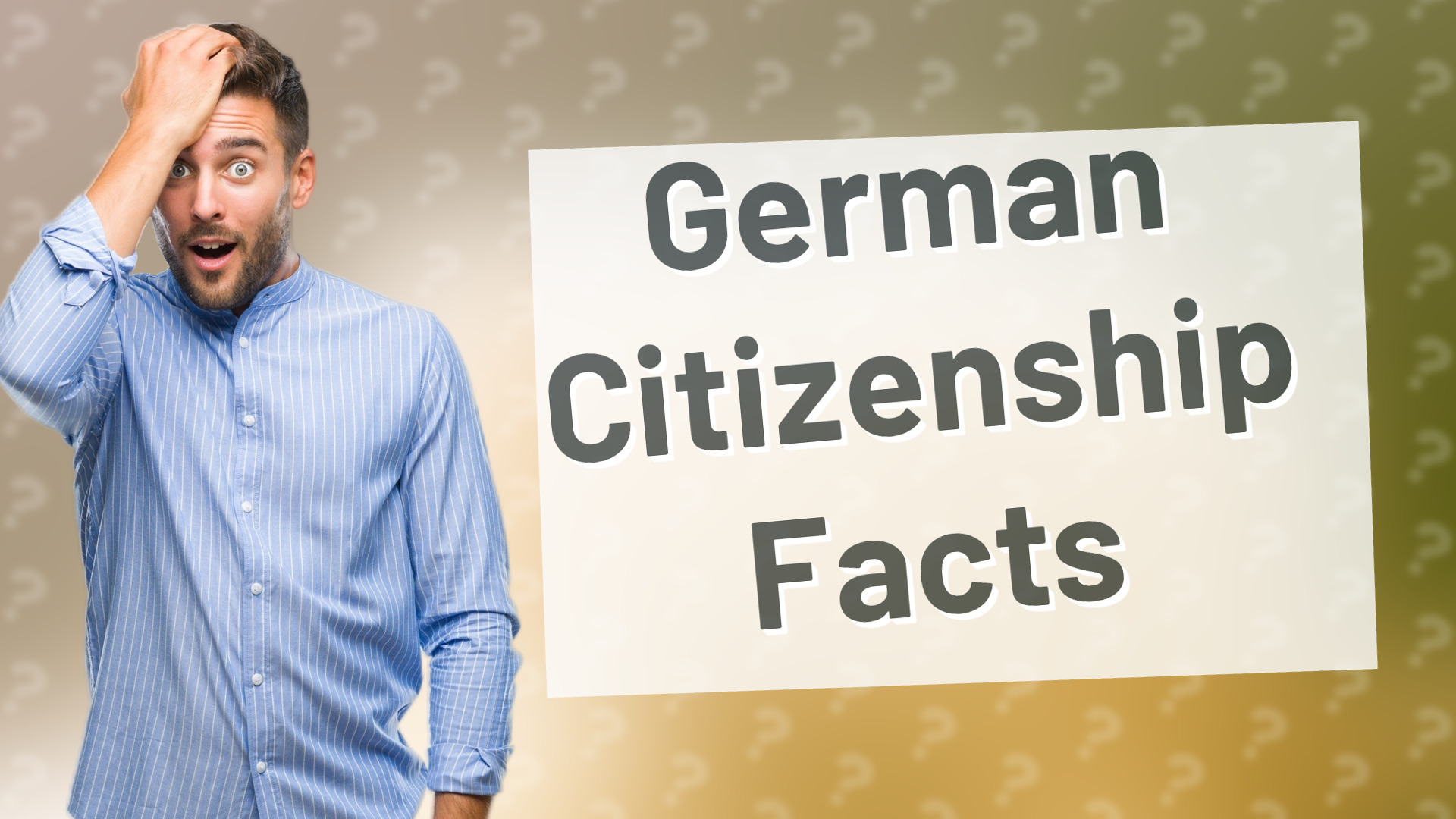 German Citizenship Facts