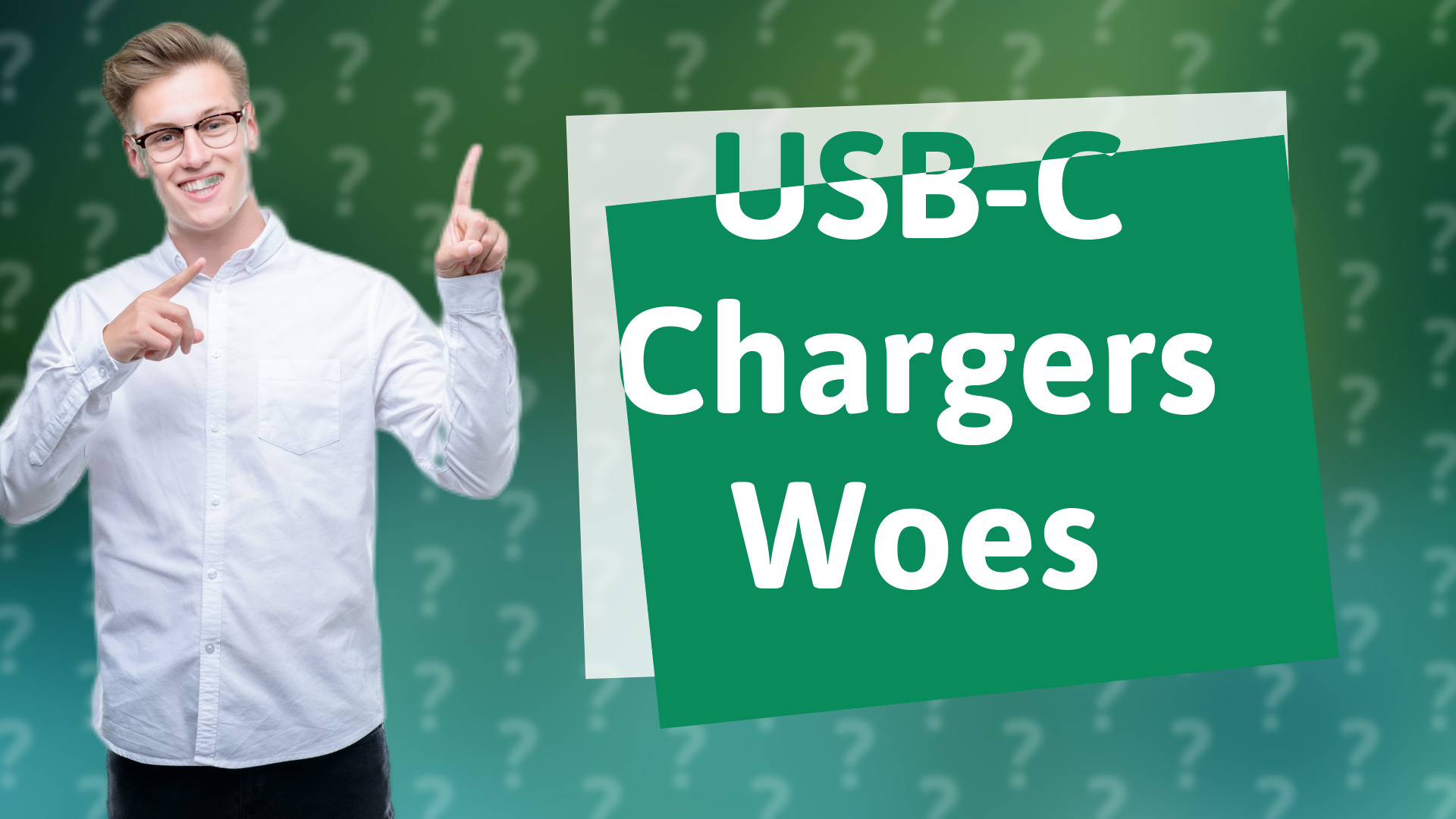 USB-C Chargers Woes