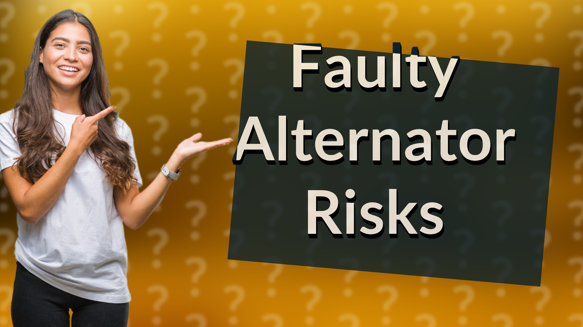 Faulty Alternator Risks