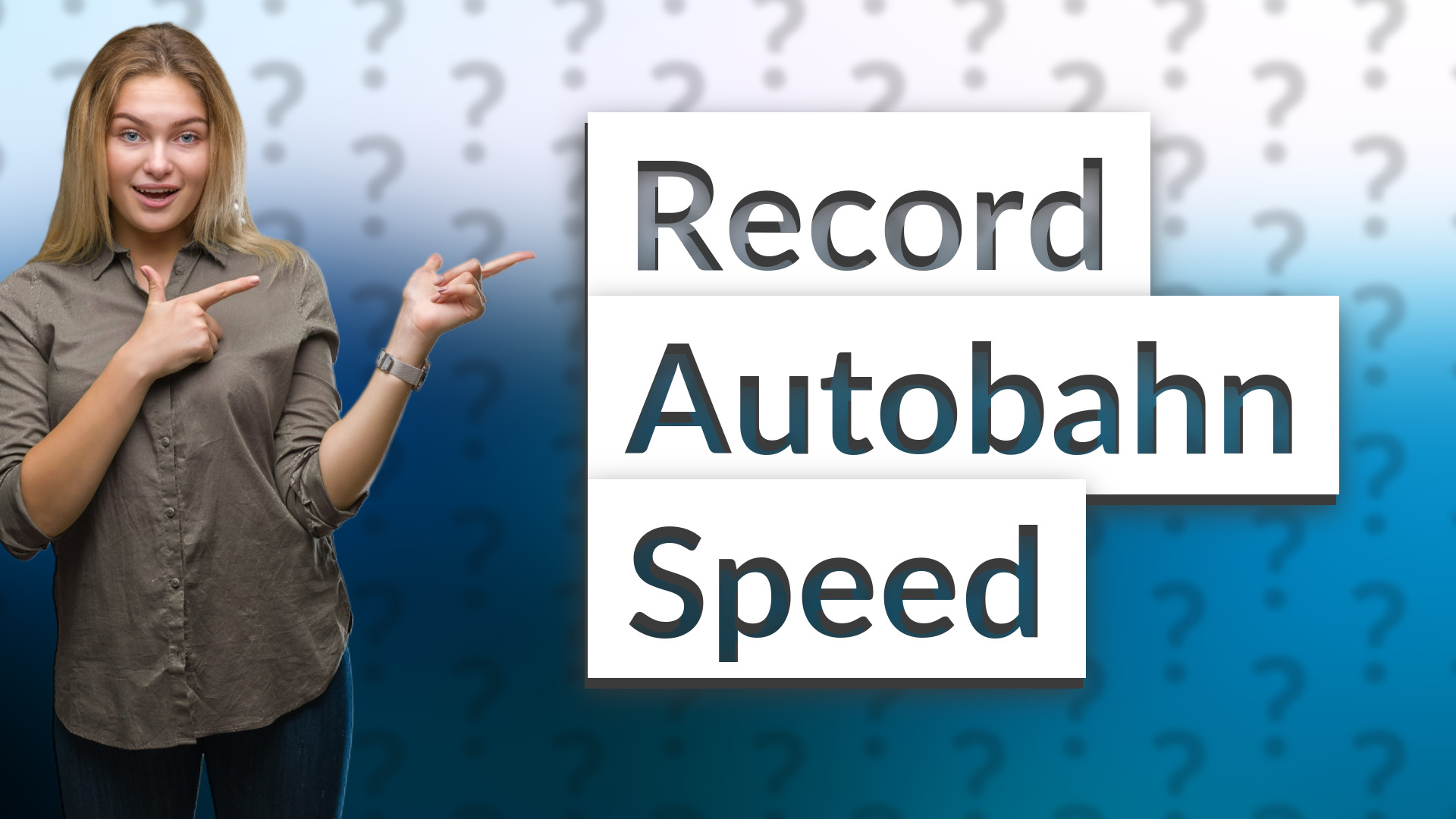 Record Autobahn Speed