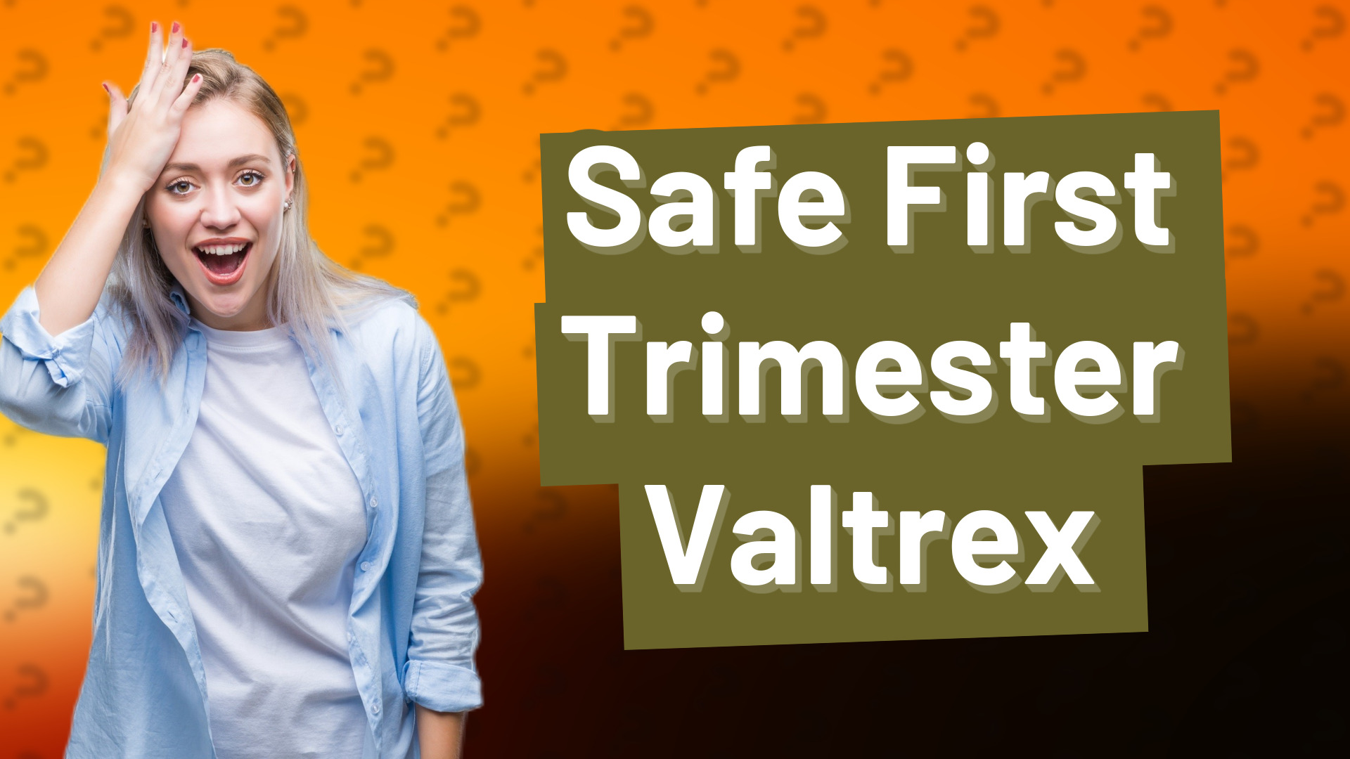 Safe First Trimester Valtrex