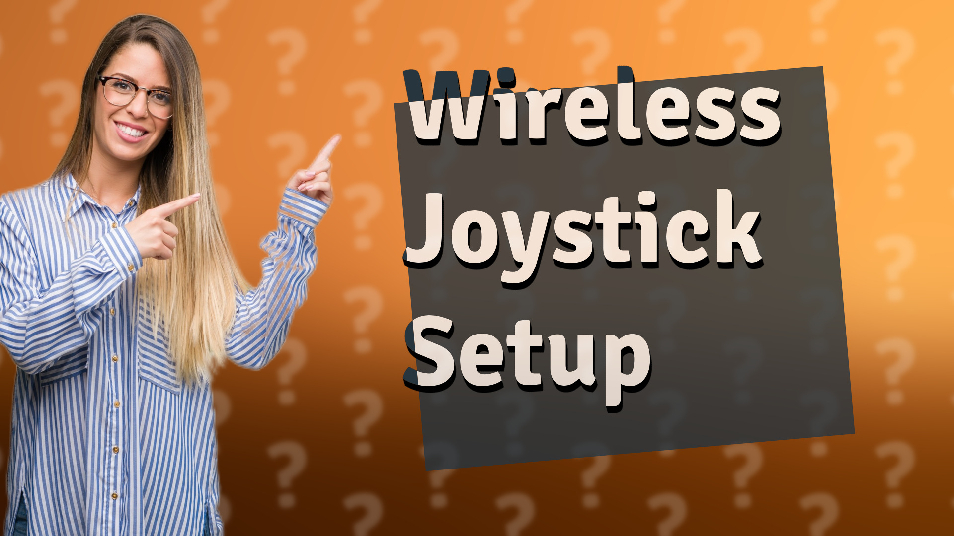 Wireless Joystick Setup