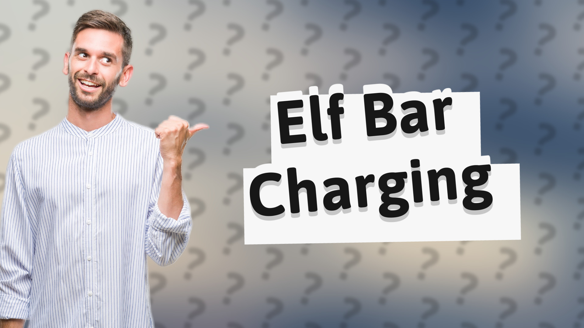 Elf Bar Charging