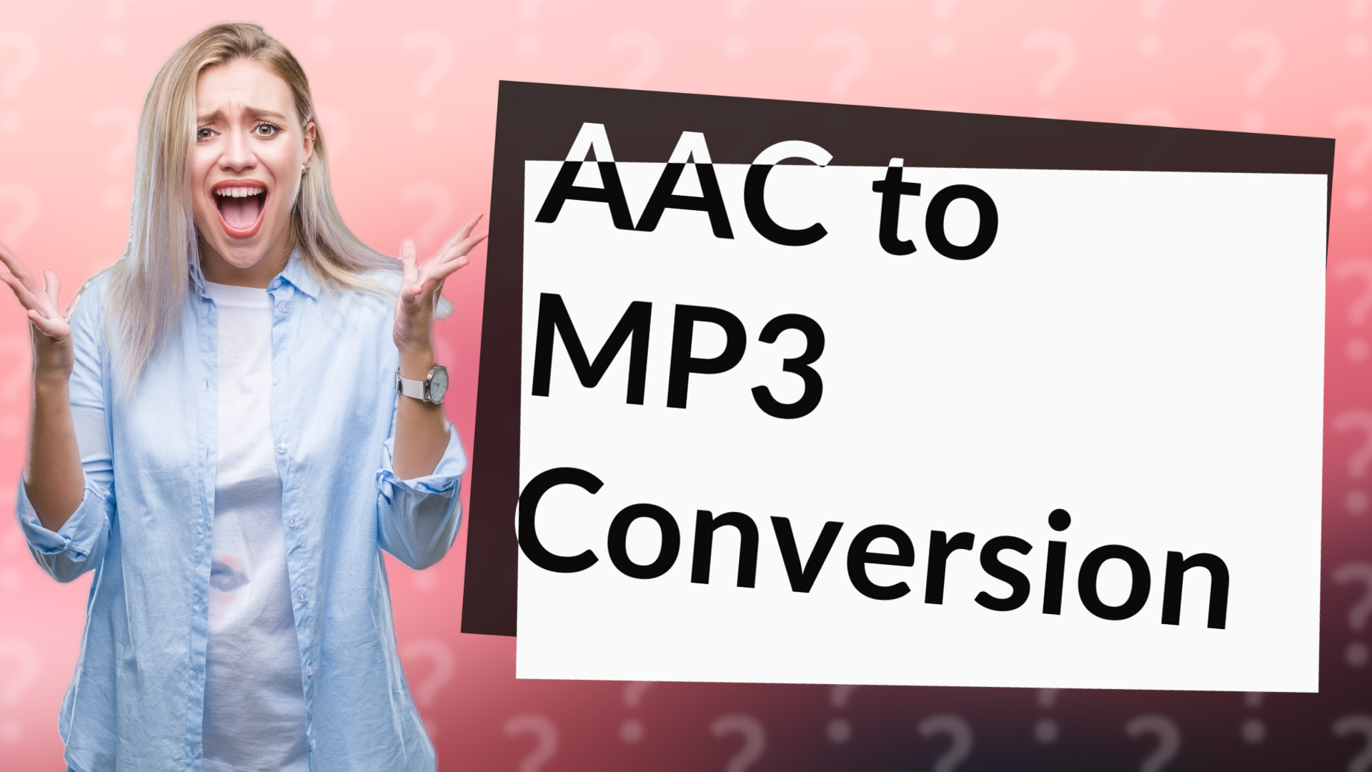 AAC to MP3 Conversion