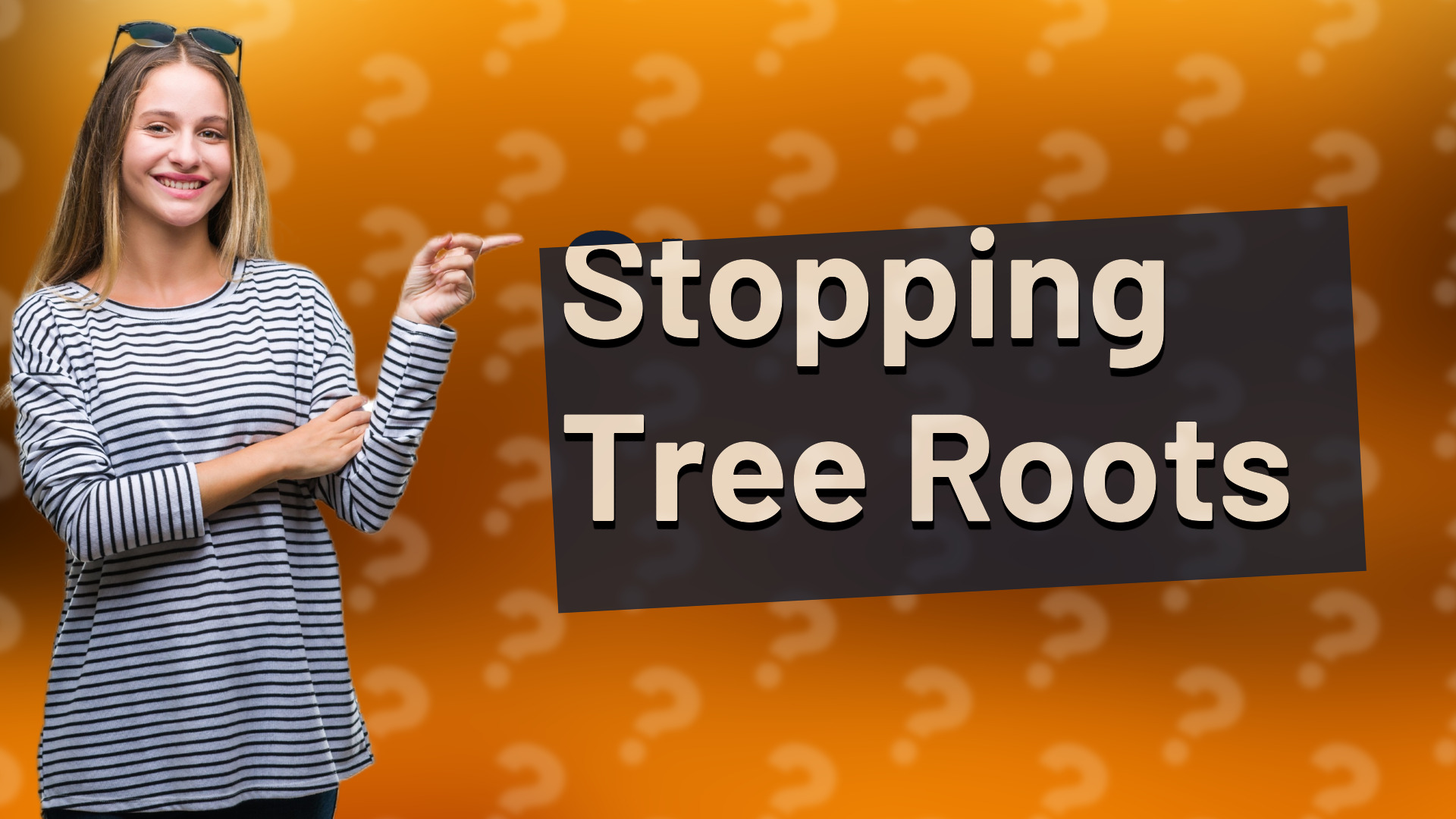 Stopping Tree Roots