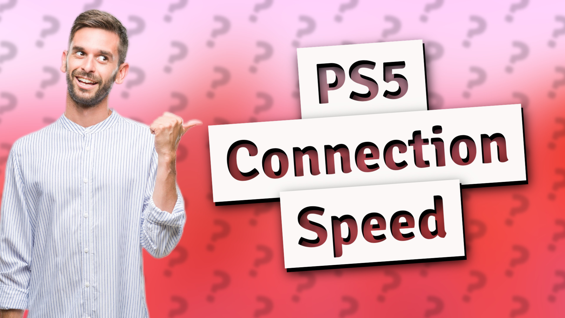 PS5 Connection Speed