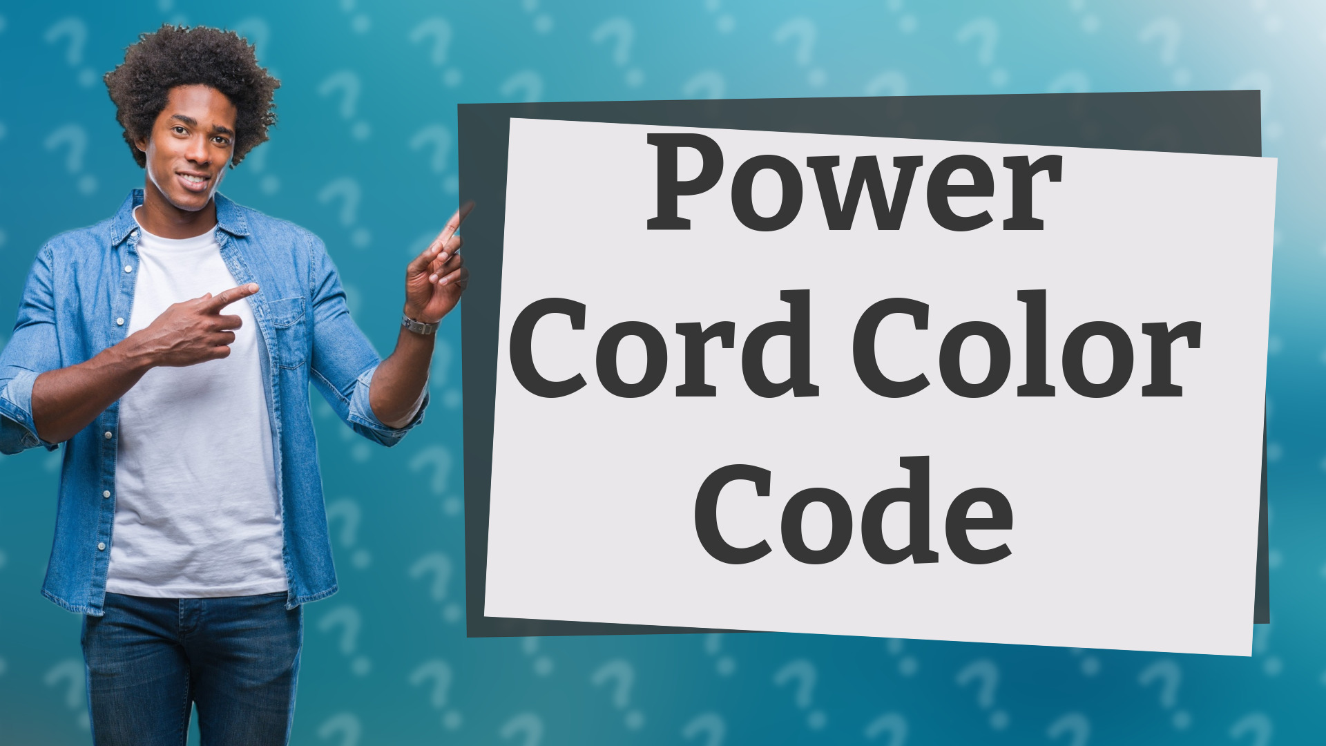 Power Cord Color Code
