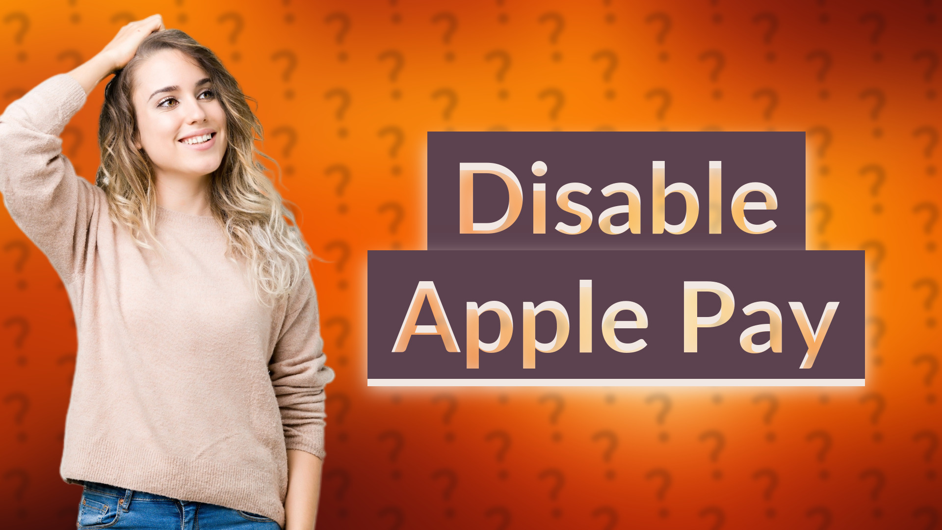 Disable Apple Pay