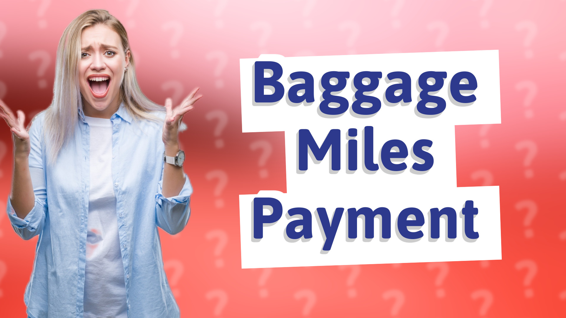Baggage Miles Payment