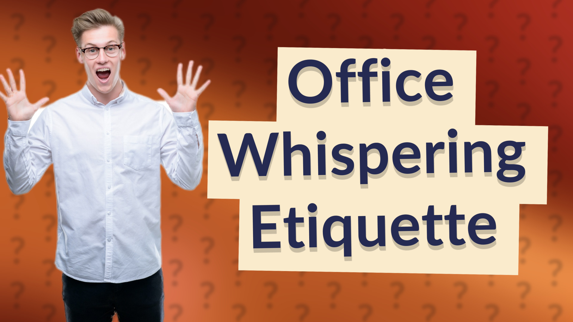 Office Whispering Etiquette