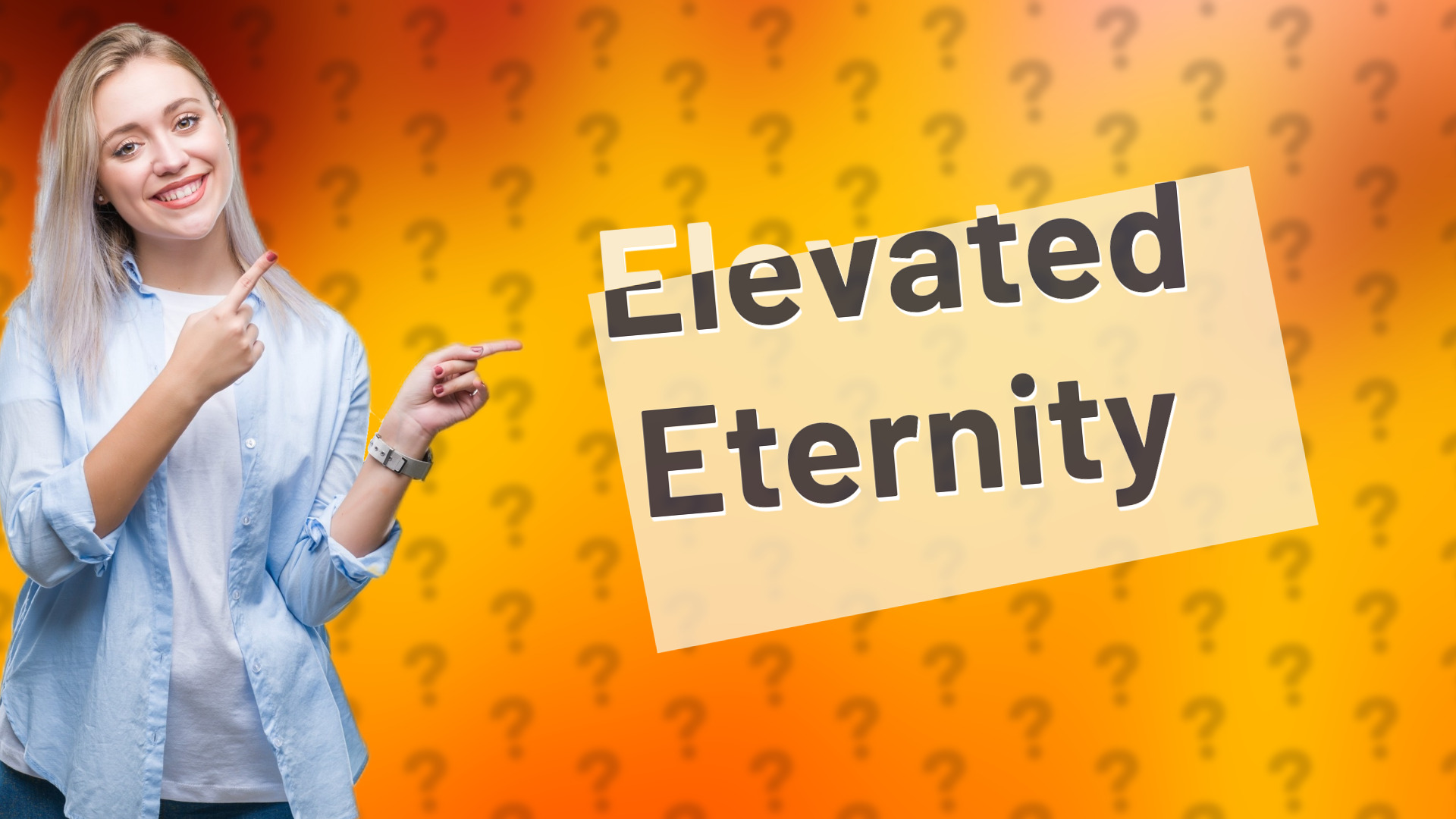 Elevated Eternity