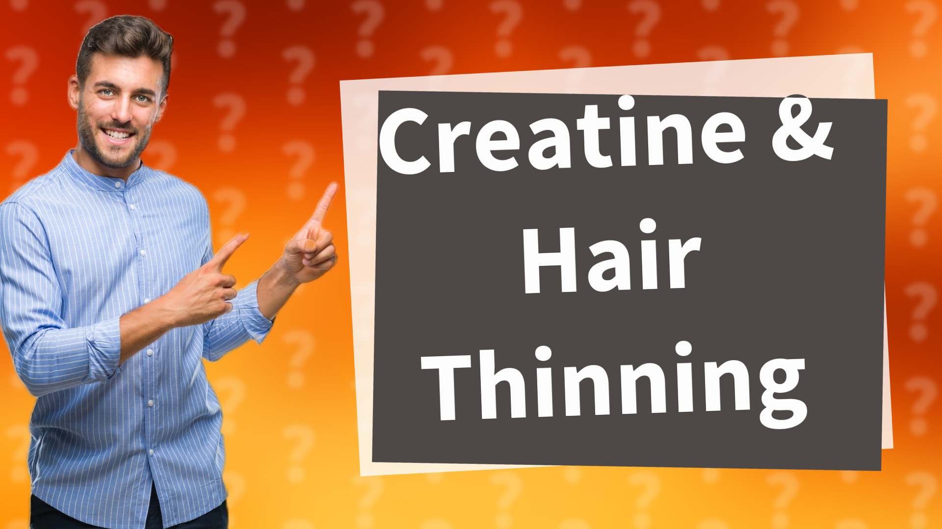 Creatine & Hair Thinning