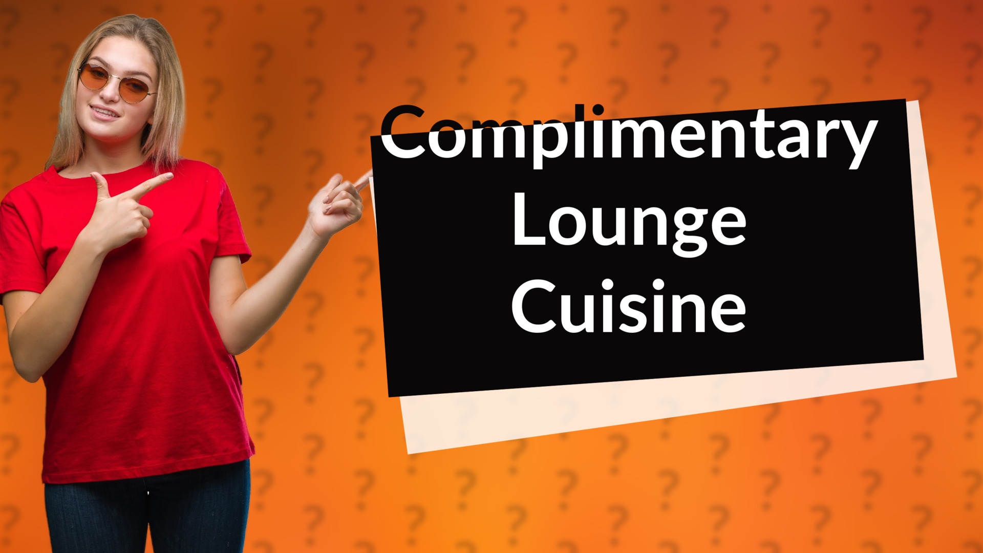Complimentary Lounge Cuisine