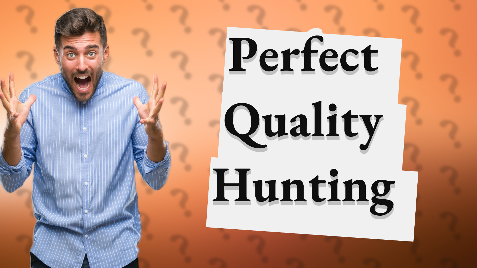 Perfect Quality Hunting