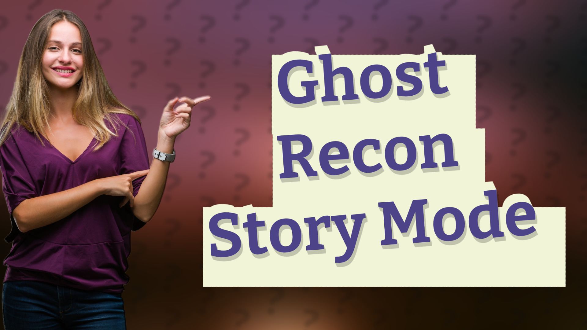 Ghost Recon Story Mode