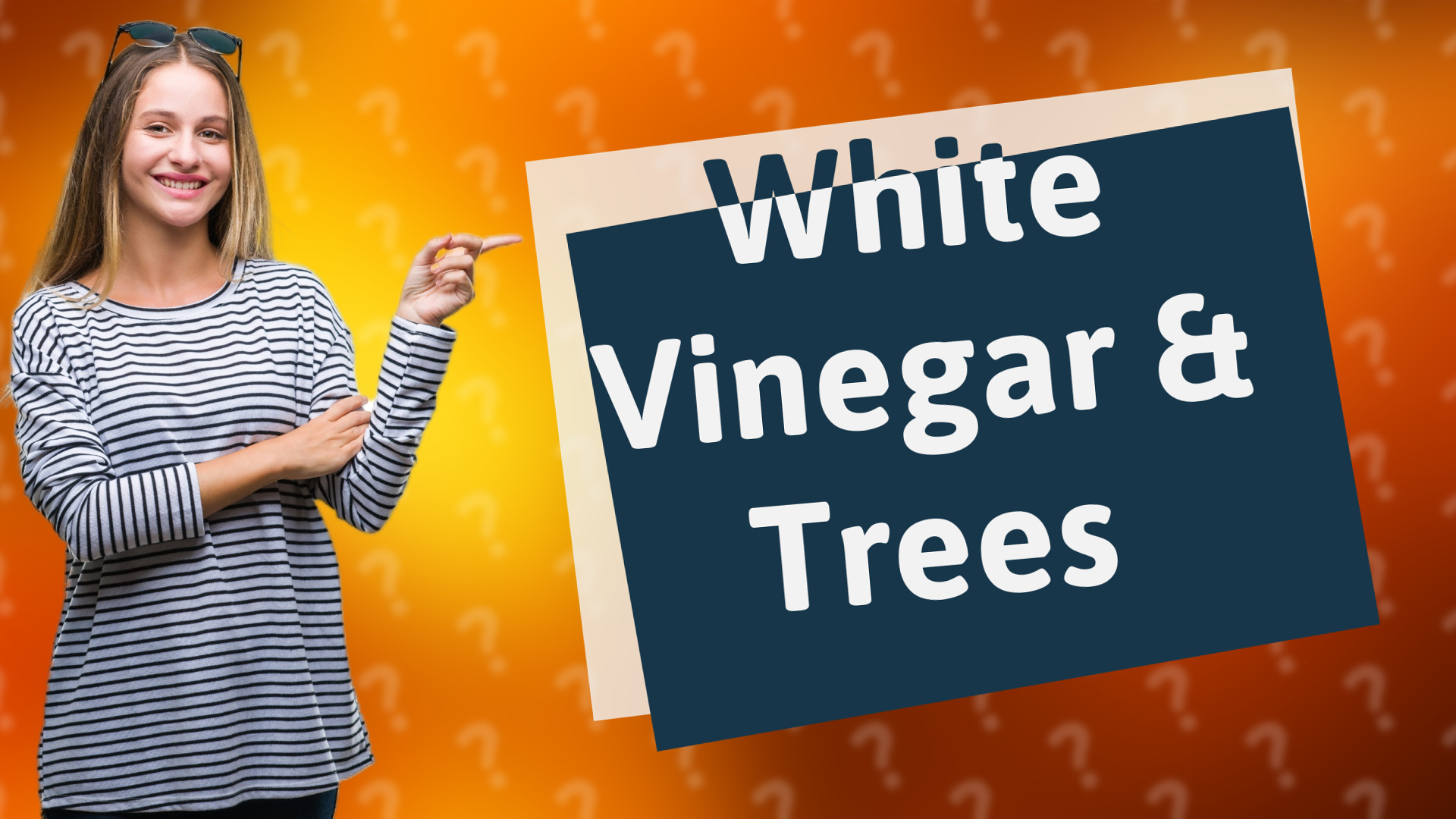 White Vinegar & Trees