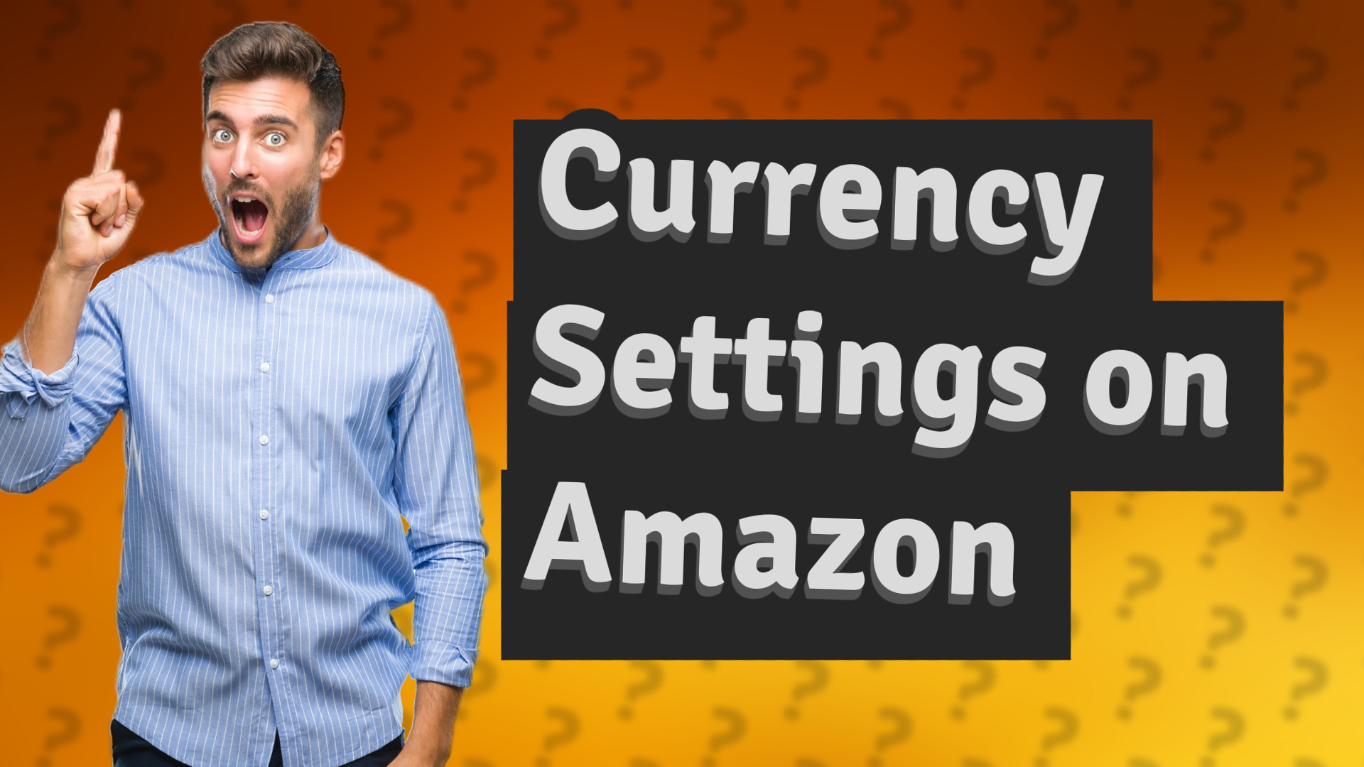 Currency Settings on Amazon