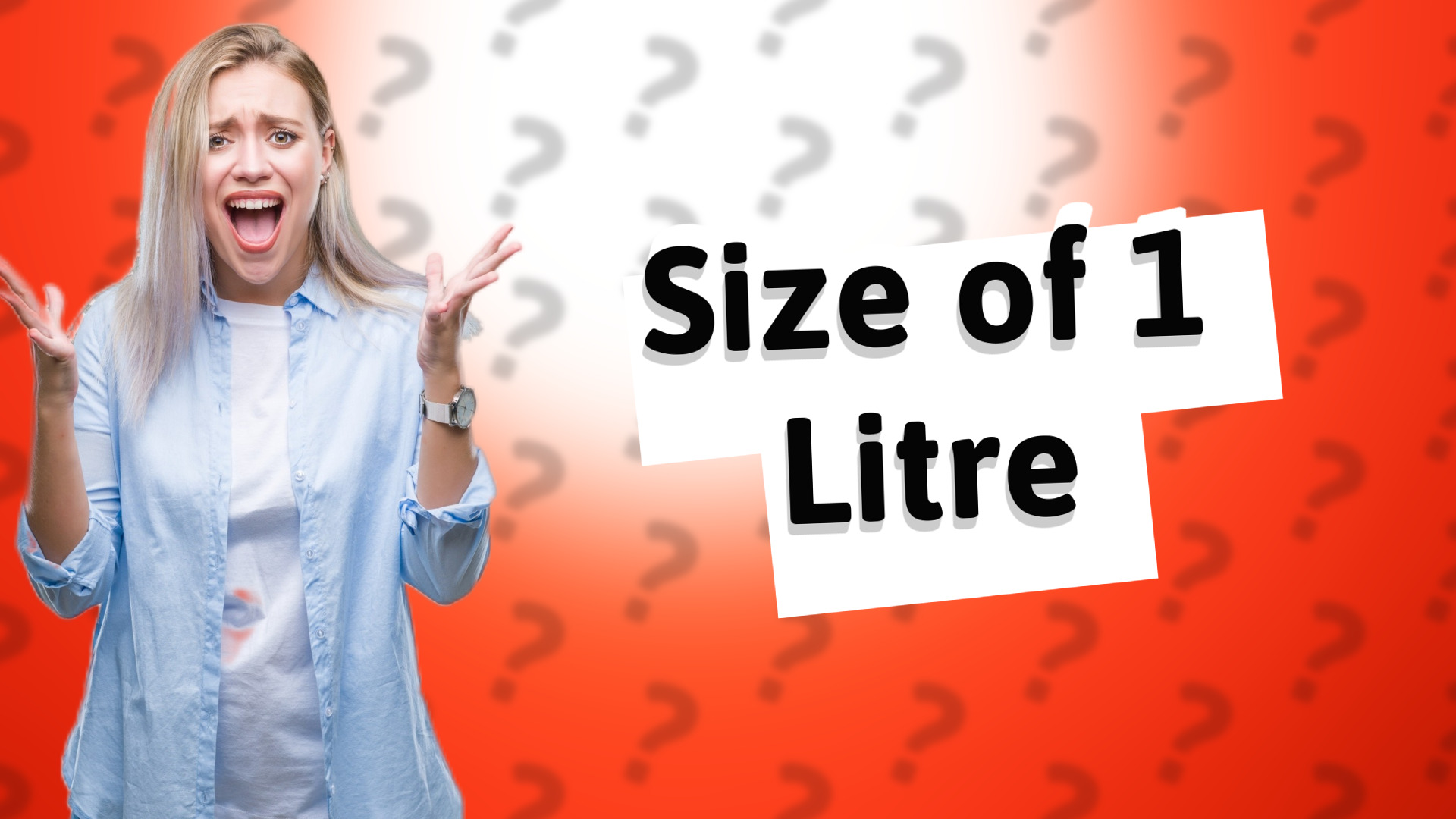 Size of 1 Litre