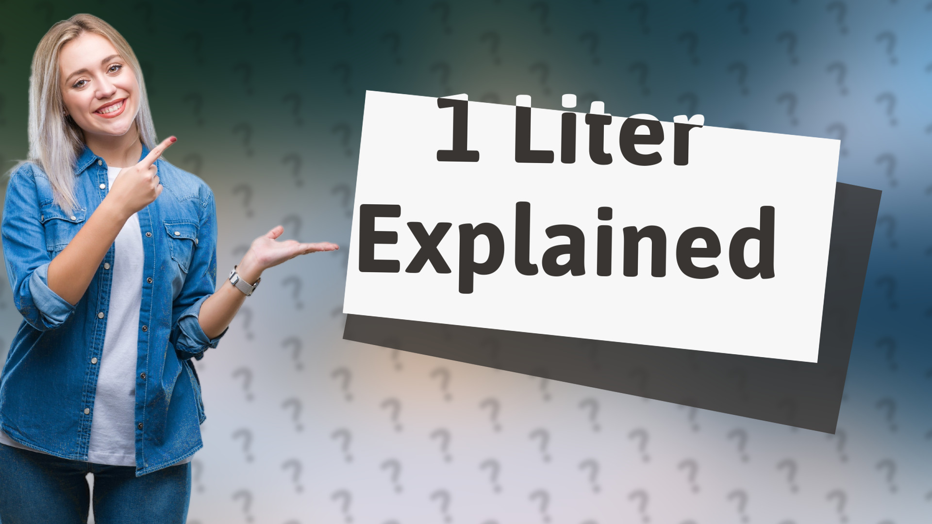 1 Liter Explained
