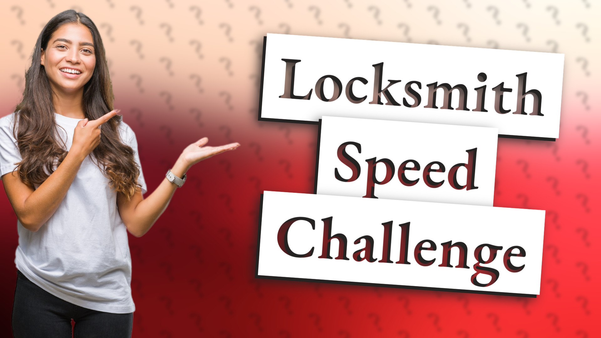Locksmith Speed Challenge