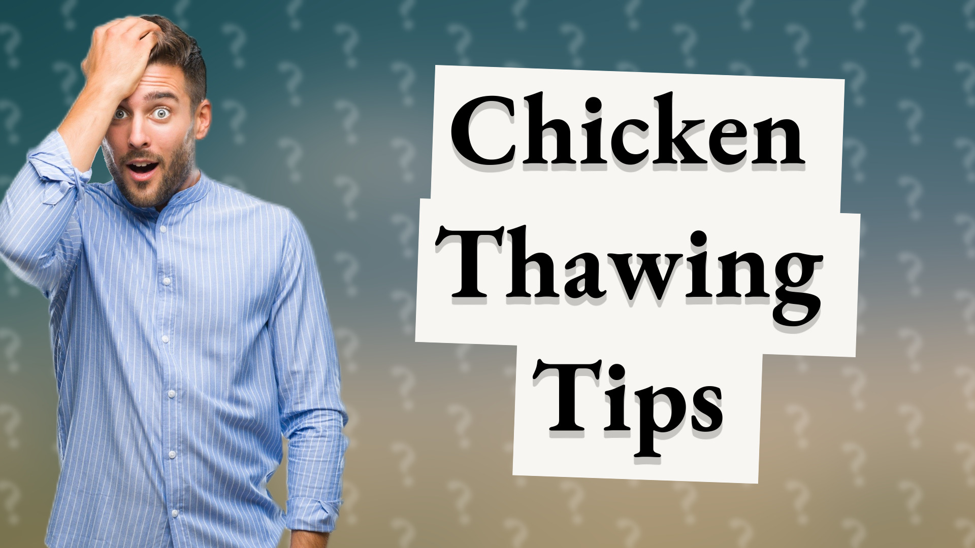 Chicken Thawing Tips