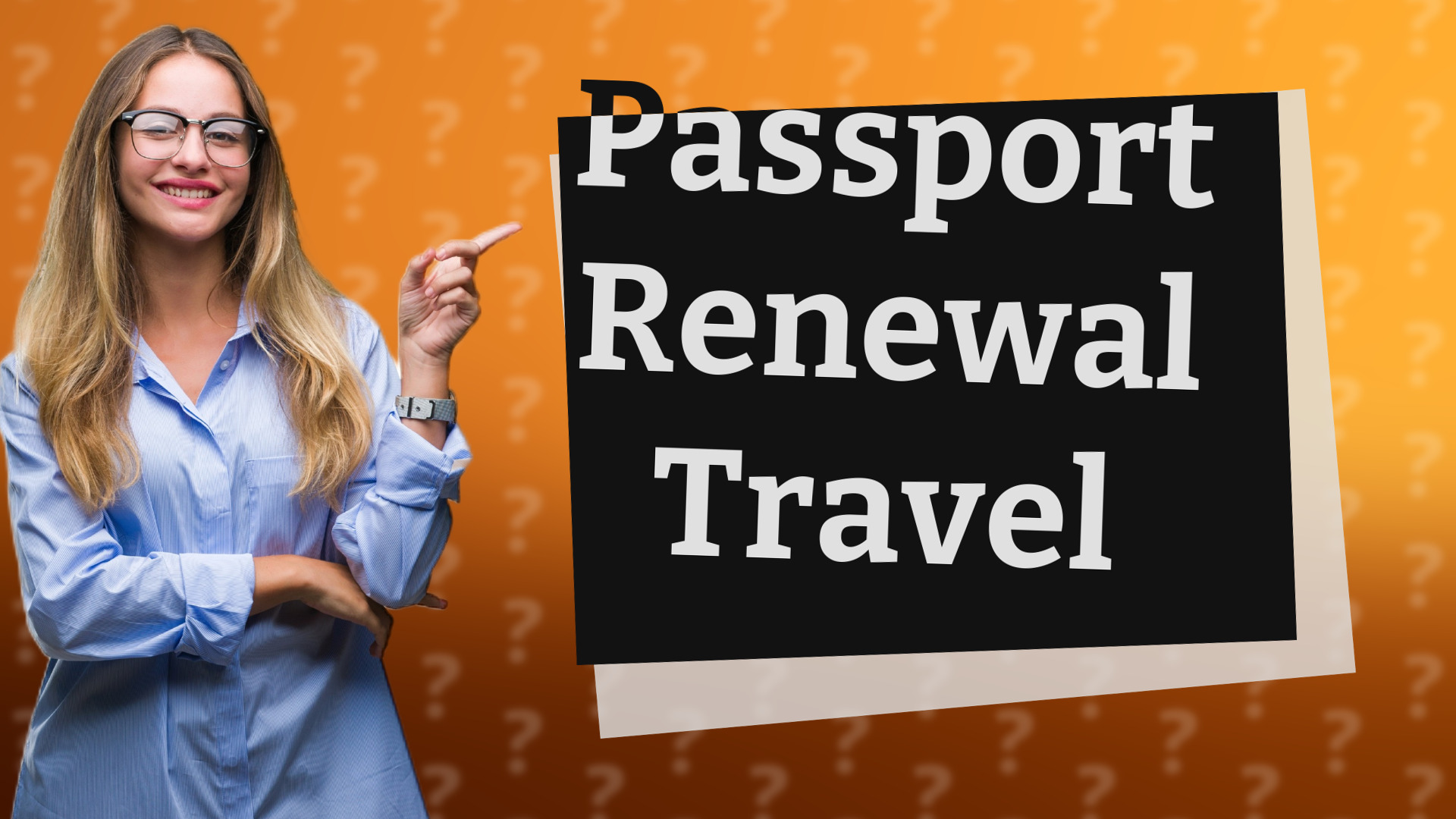 Passport Renewal Travel