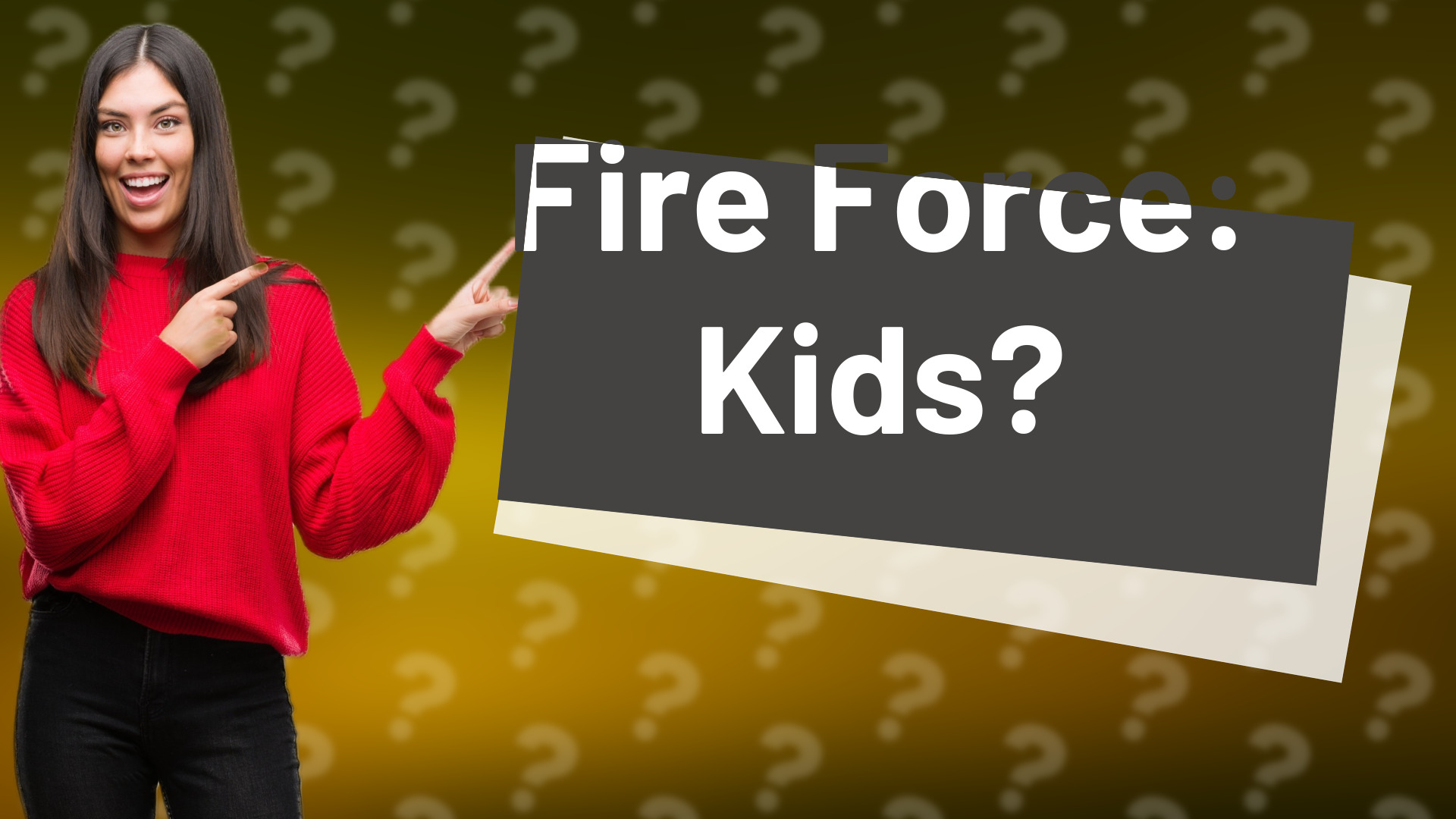 Fire Force: Kids?