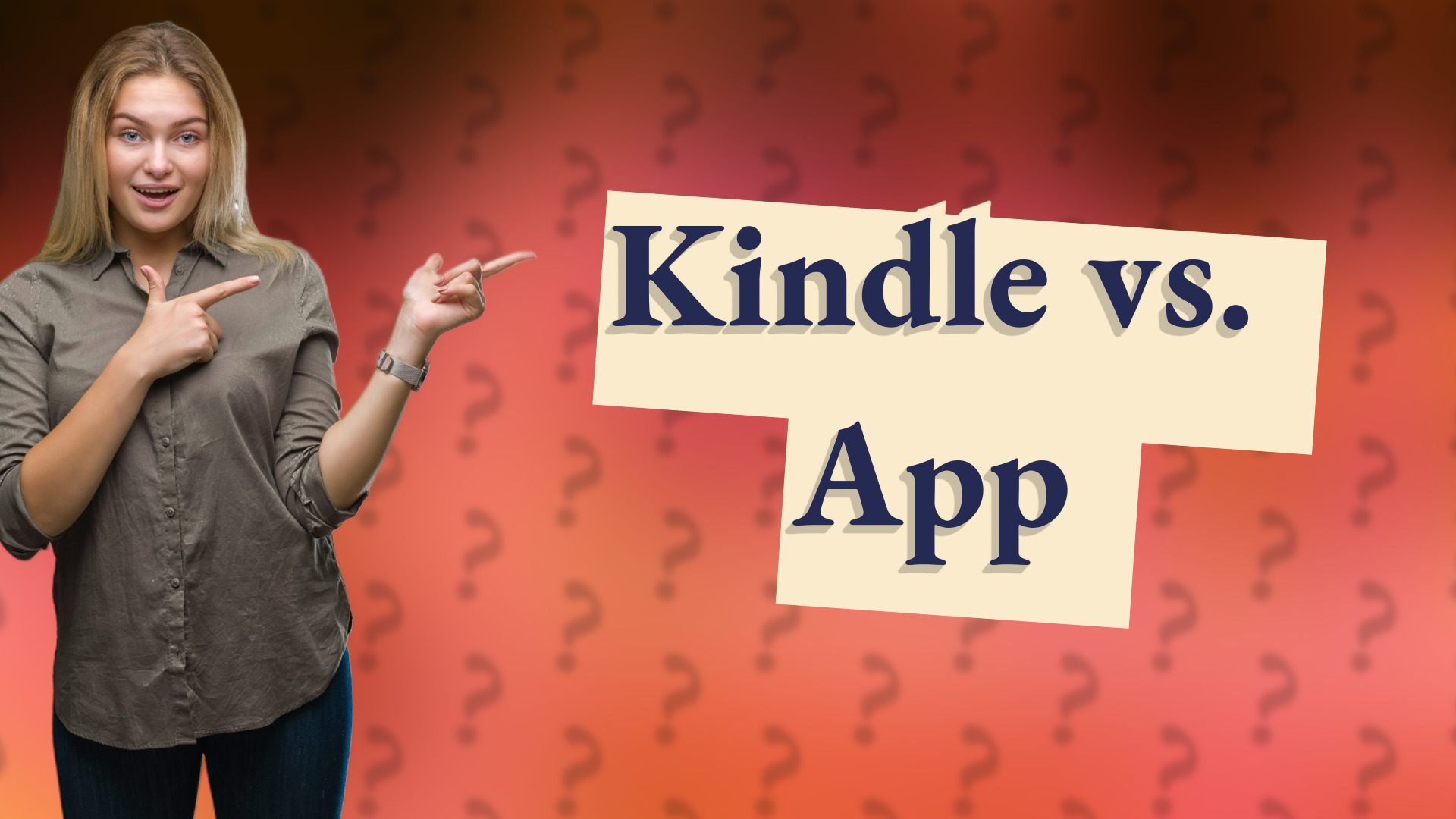 Kindle vs. App