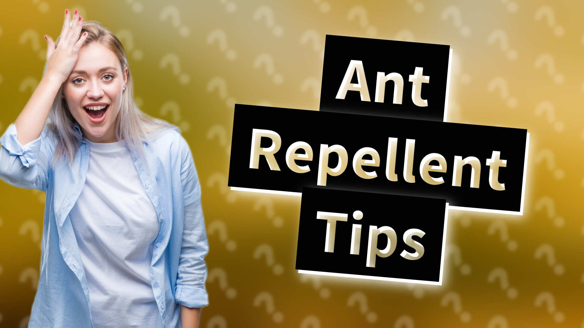 Ant Repellent Tips