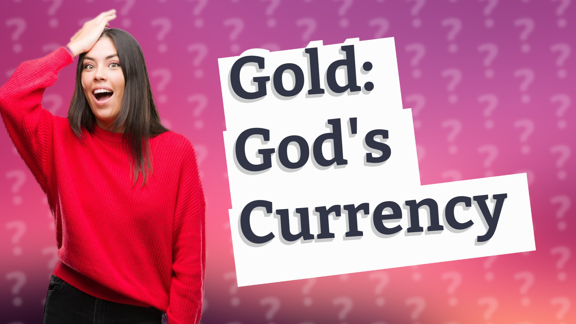 Gold: God's Currency