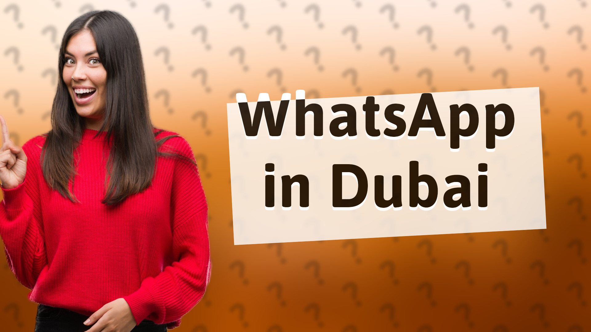 WhatsApp in Dubai