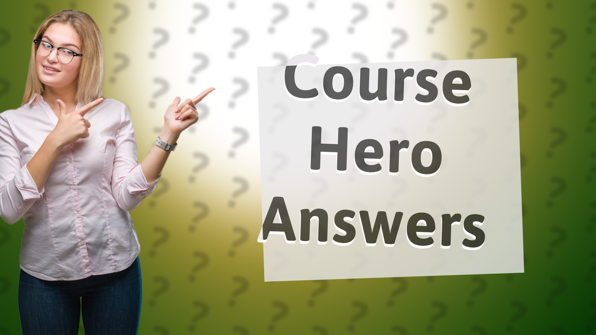 Course Hero Answers