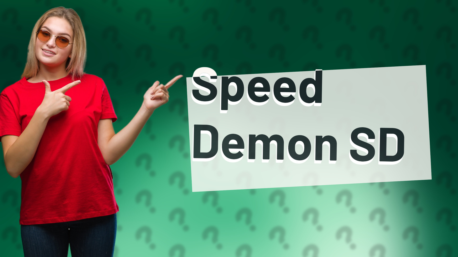 Speed Demon SD