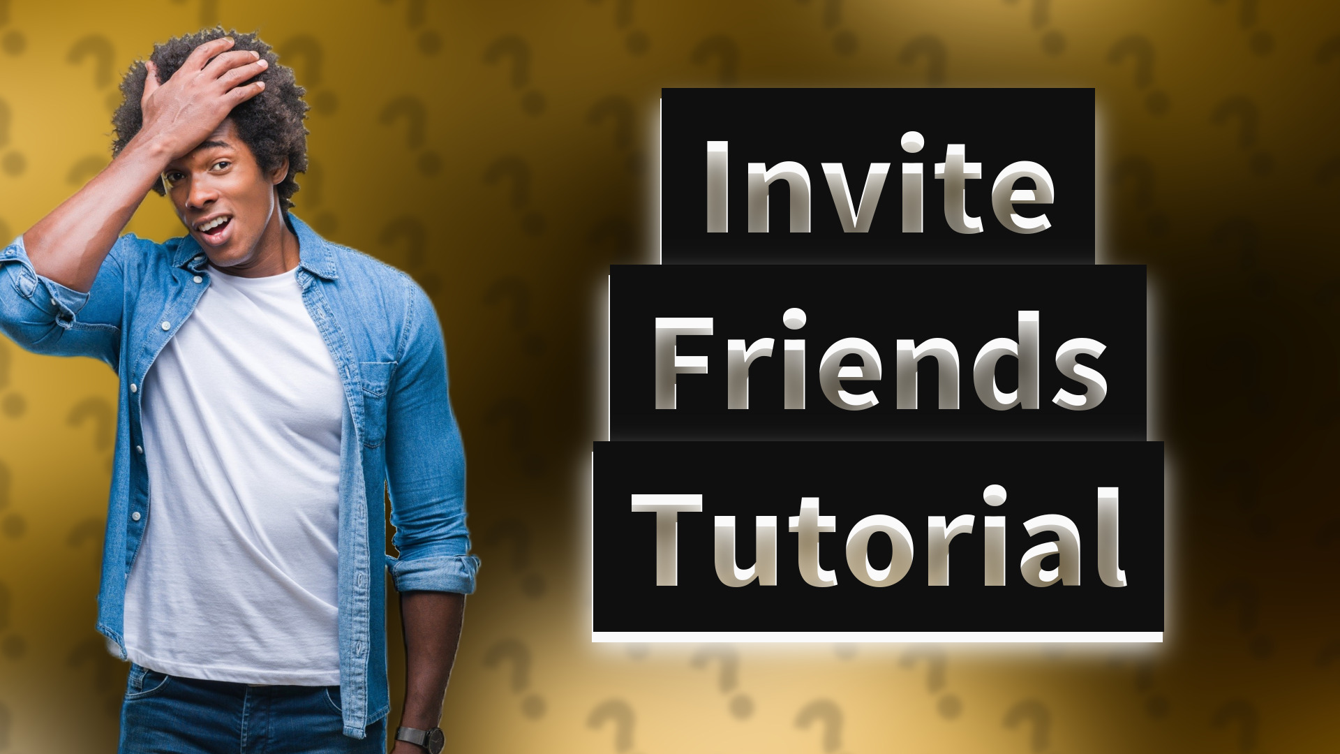 Invite Friends Tutorial