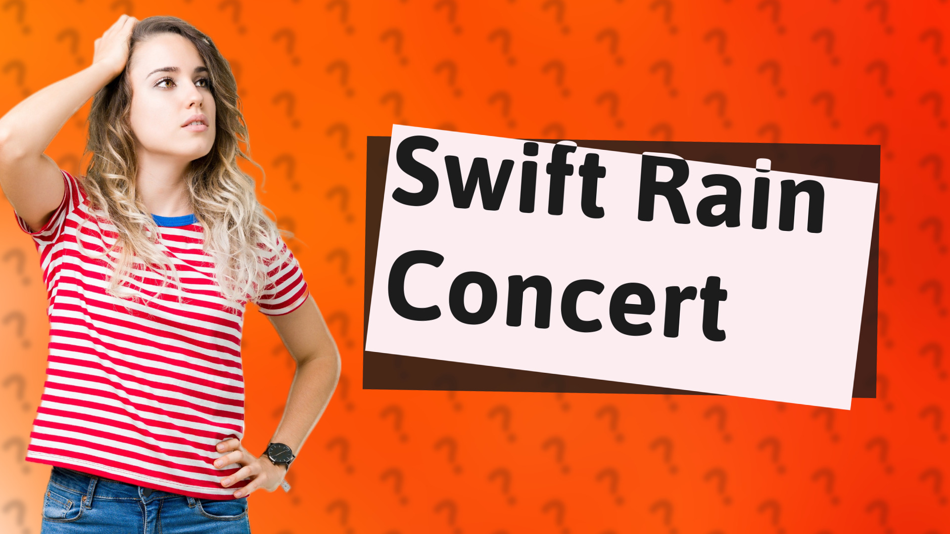 Swift Rain Concert