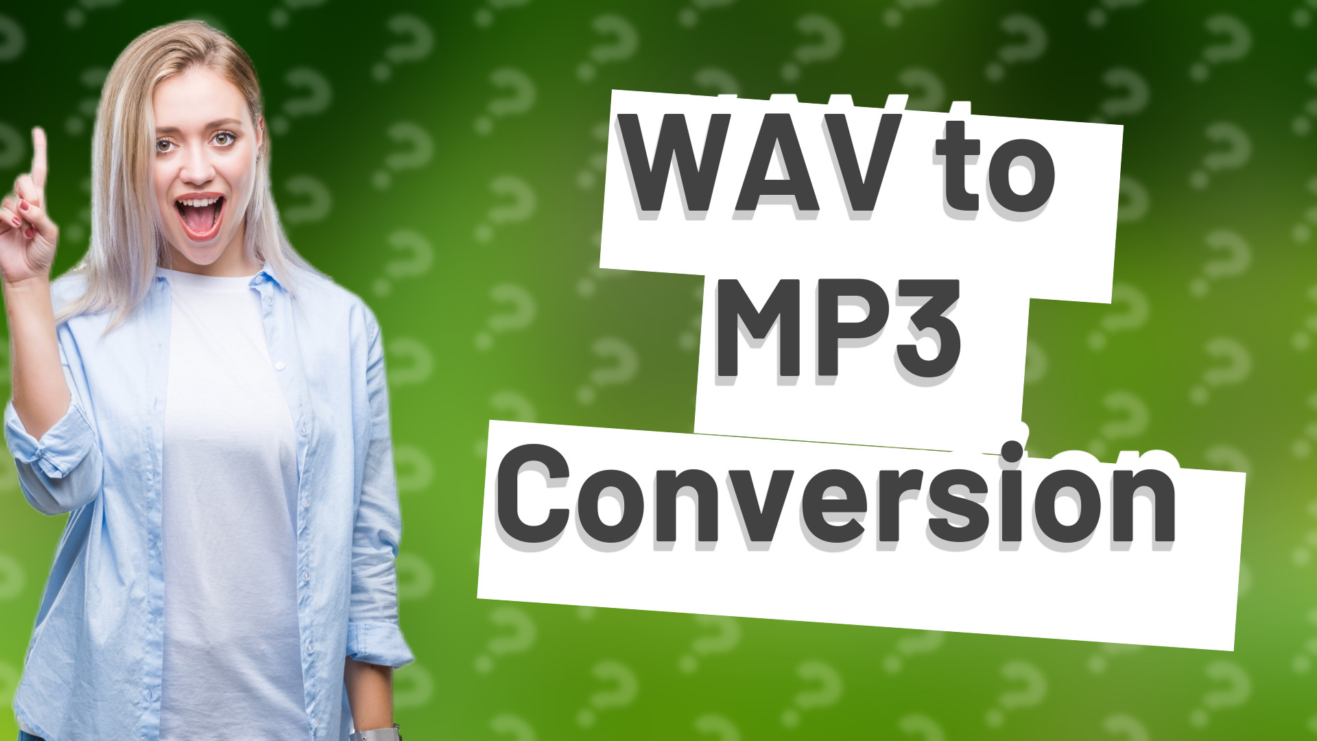 WAV to MP3 Conversion