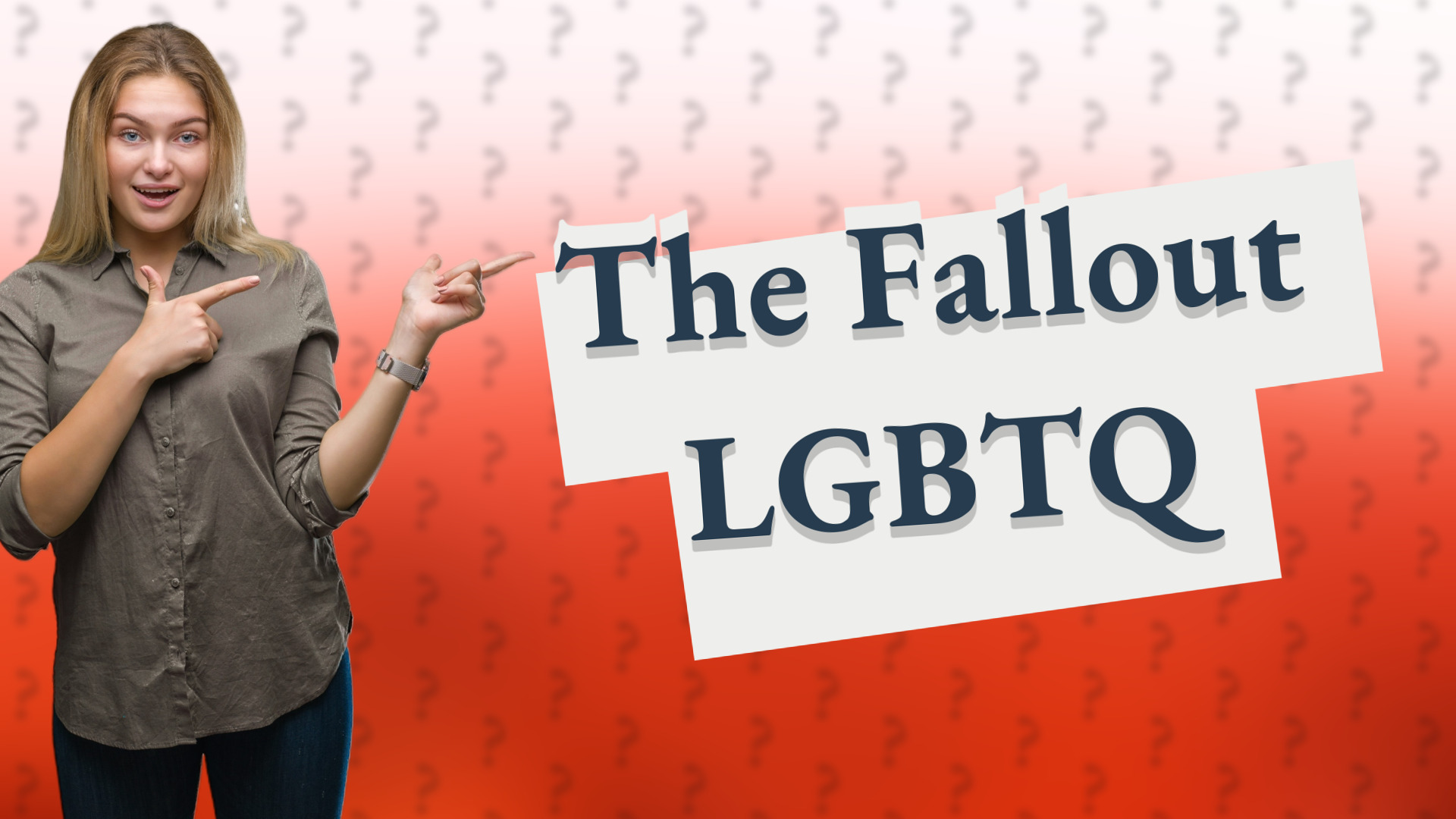 The Fallout LGBTQ