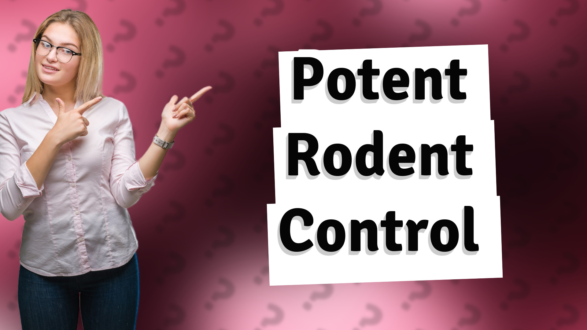 Potent Rodent Control